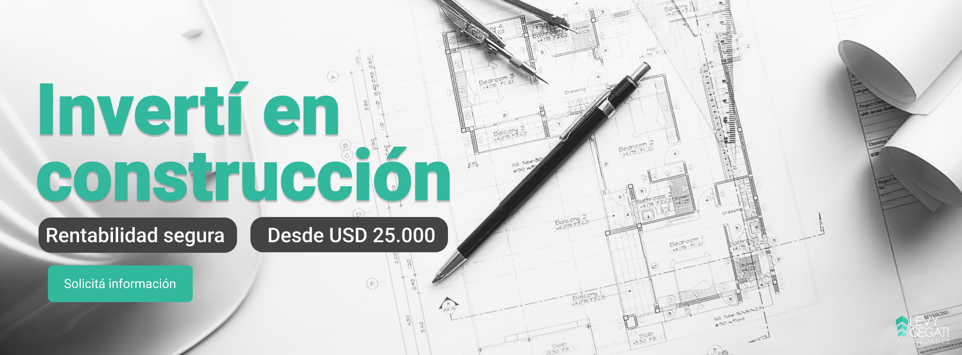 Invertí en construcción